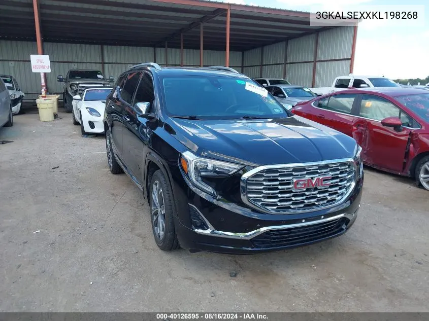 2019 GMC Terrain Denali VIN: 3GKALSEXXKL198268 Lot: 40126595