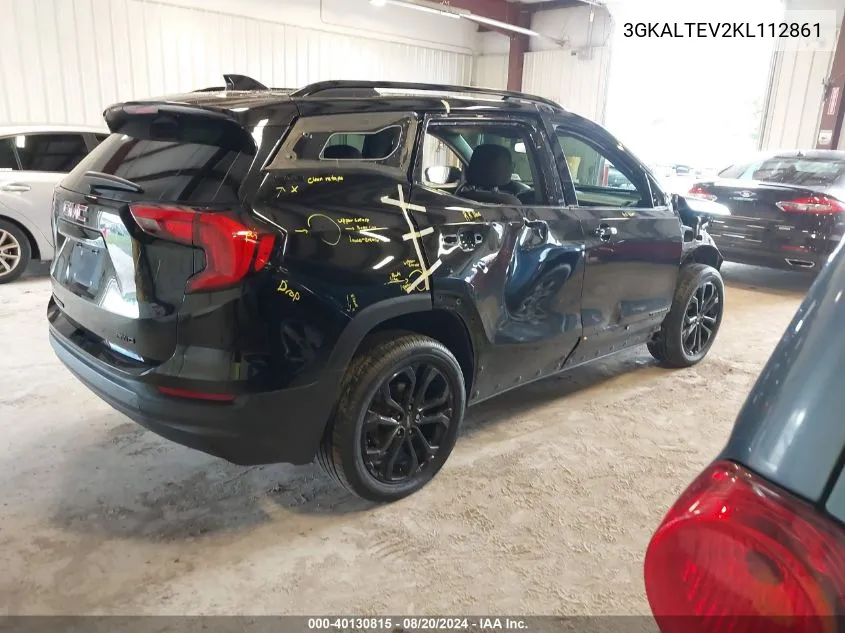 2019 GMC Terrain Sle VIN: 3GKALTEV2KL112861 Lot: 40130815