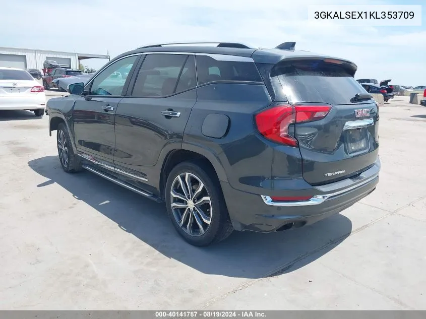 3GKALSEX1KL353709 2019 GMC Terrain Denali