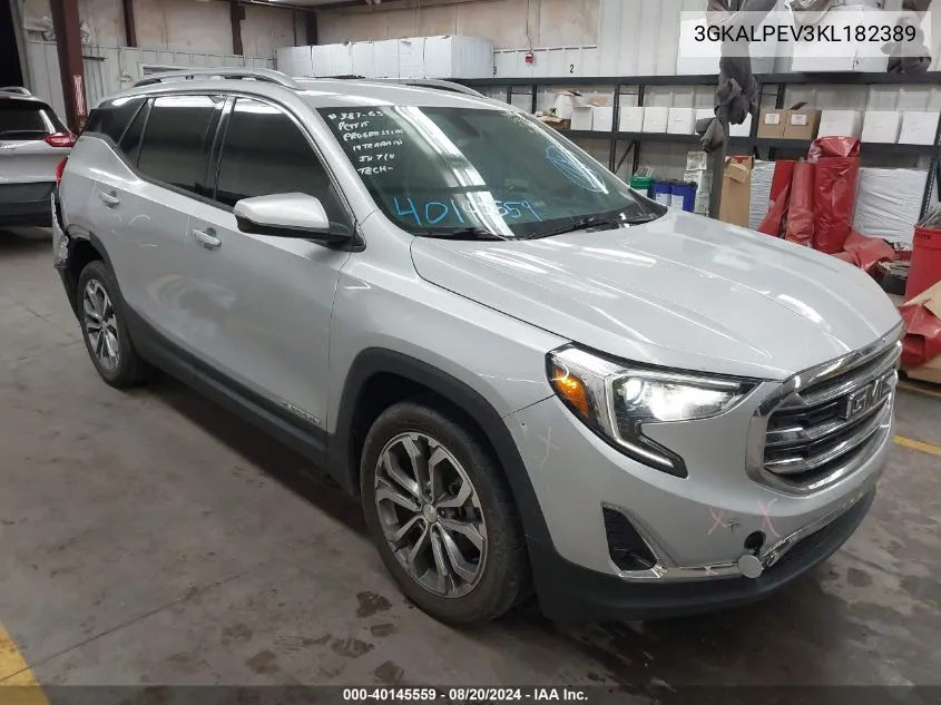 2019 GMC Terrain Slt VIN: 3GKALPEV3KL182389 Lot: 40145559