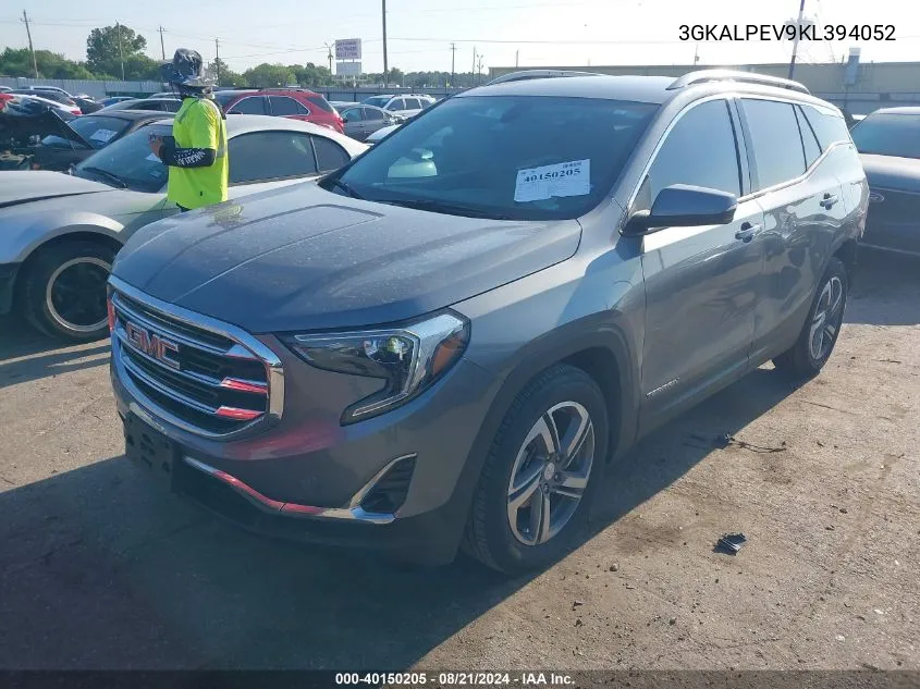 3GKALPEV9KL394052 2019 GMC Terrain Slt