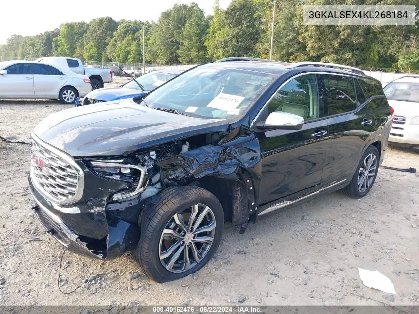 3GKALSEX4KL268184 2019 GMC Terrain Denali