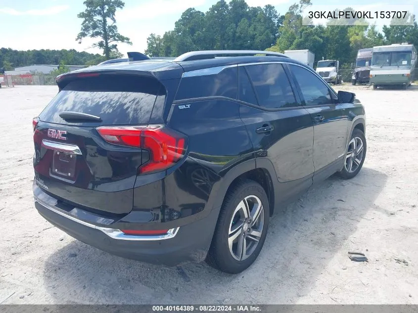 2019 GMC Terrain Slt VIN: 3GKALPEV0KL153707 Lot: 40164389