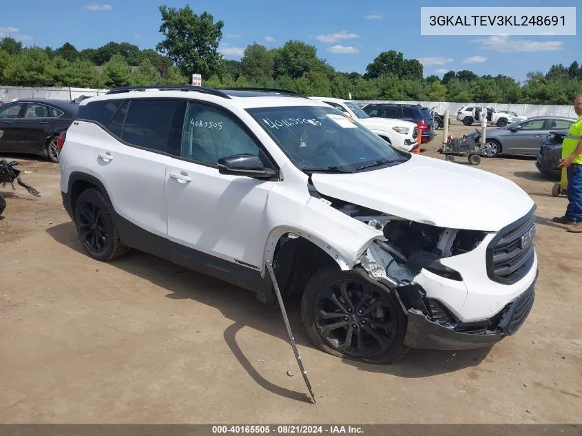 3GKALTEV3KL248691 2019 GMC Terrain Sle