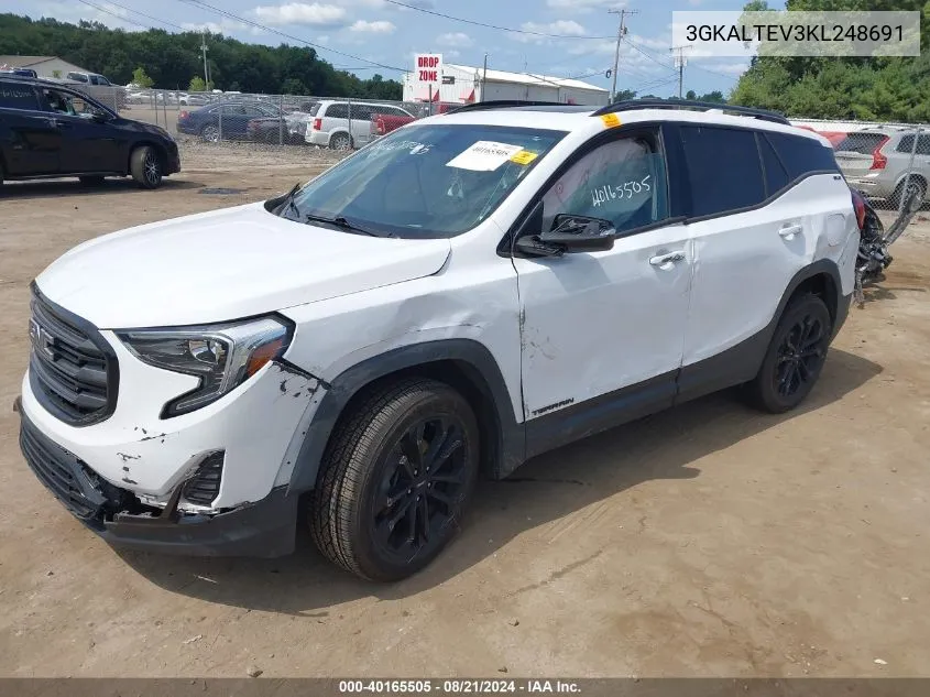 3GKALTEV3KL248691 2019 GMC Terrain Sle