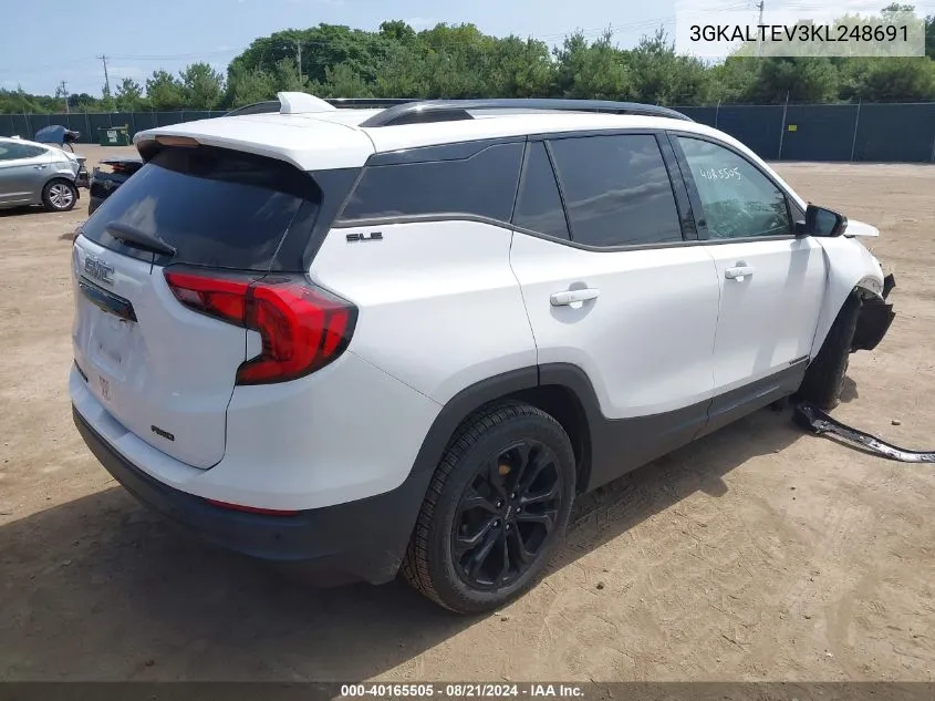 3GKALTEV3KL248691 2019 GMC Terrain Sle