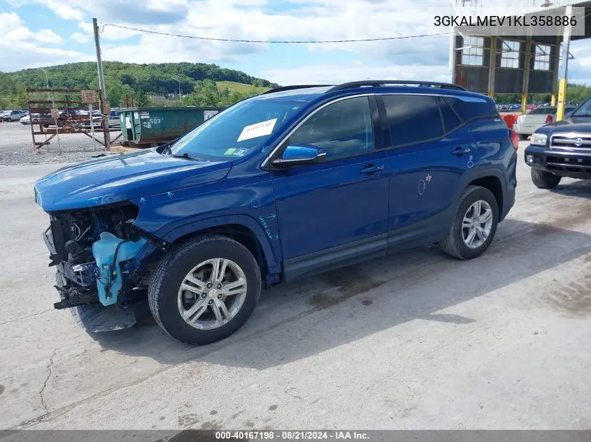 3GKALMEV1KL358886 2019 GMC Terrain Sle