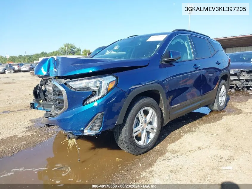 2019 GMC Terrain Sle VIN: 3GKALMEV3KL397205 Lot: 40175559