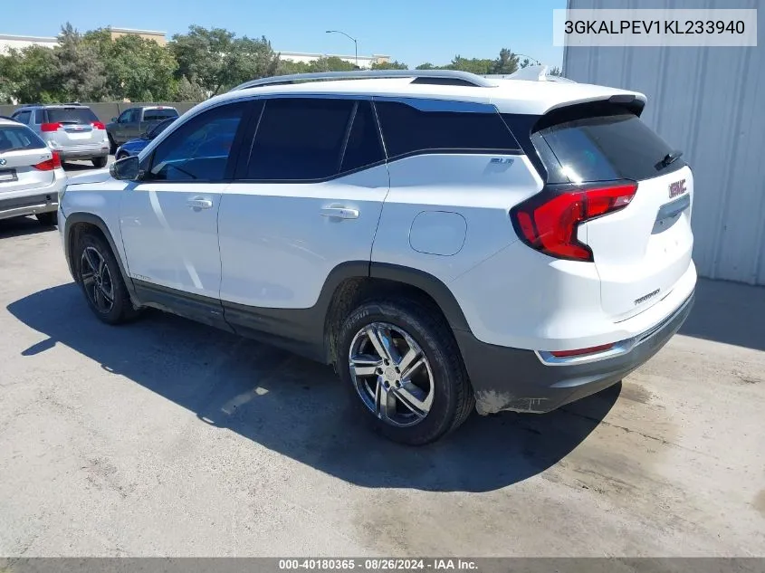 3GKALPEV1KL233940 2019 GMC Terrain Slt