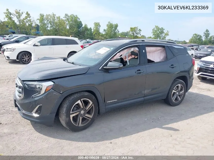 2019 GMC Terrain Slt VIN: 3GKALVEV6KL233369 Lot: 40199039