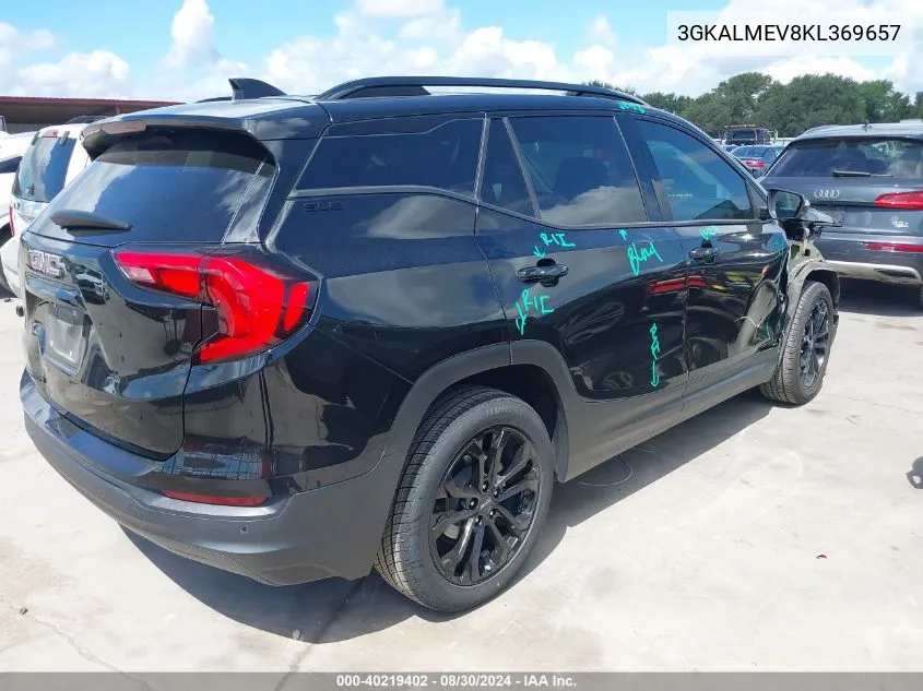 3GKALMEV8KL369657 2019 GMC Terrain Sle