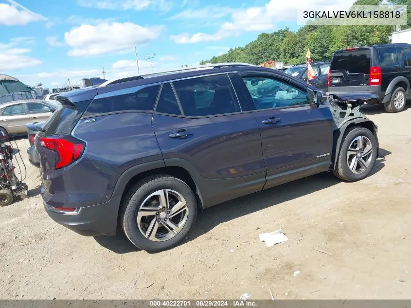 2019 GMC Terrain Slt VIN: 3GKALVEV6KL158818 Lot: 40222701