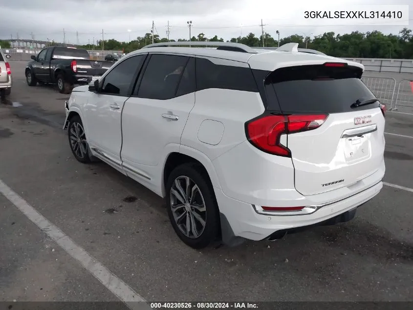 3GKALSEXXKL314410 2019 GMC Terrain Denali