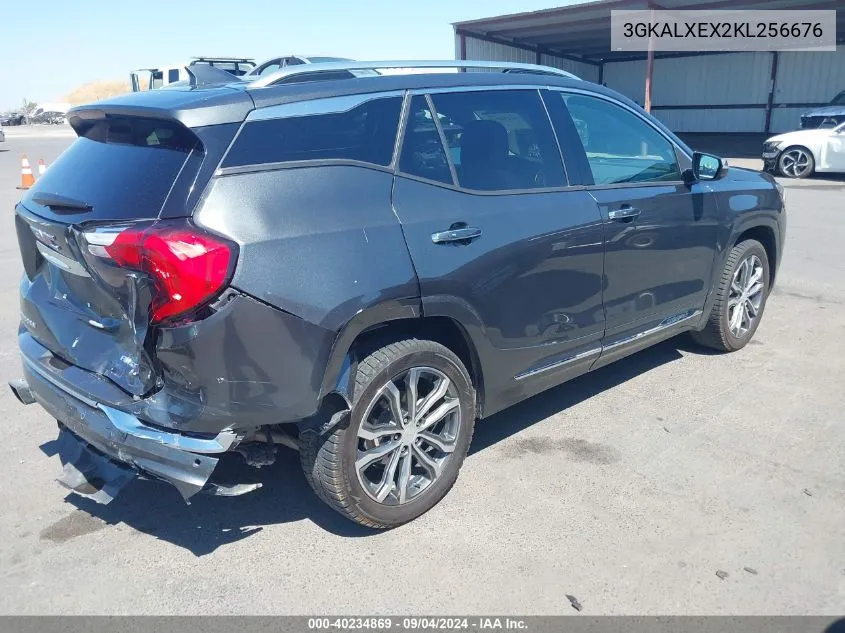 2019 GMC Terrain Denali VIN: 3GKALXEX2KL256676 Lot: 40234869