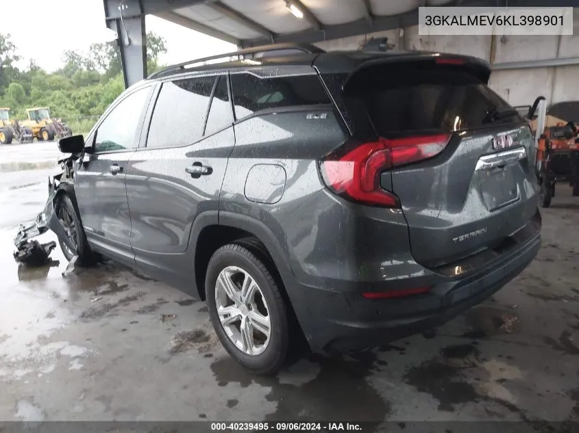 2019 GMC Terrain Sle VIN: 3GKALMEV6KL398901 Lot: 40239495