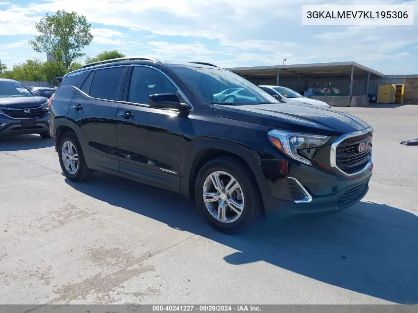 3GKALMEV7KL195306 2019 GMC Terrain Sle