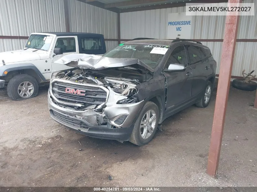 3GKALMEV5KL272027 2019 GMC Terrain Sle