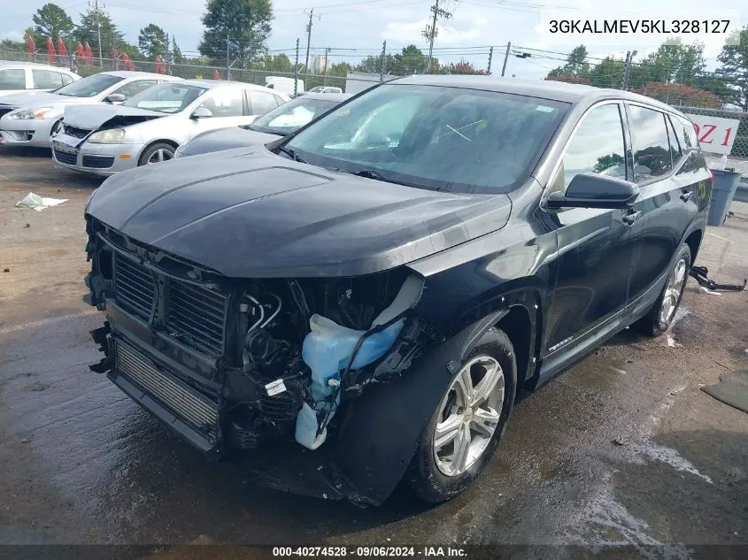 2019 GMC Terrain Sle VIN: 3GKALMEV5KL328127 Lot: 40274528