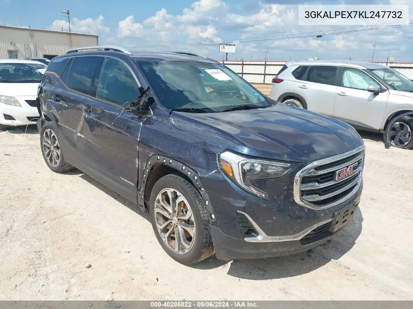 3GKALPEX7KL247732 2019 GMC Terrain Slt