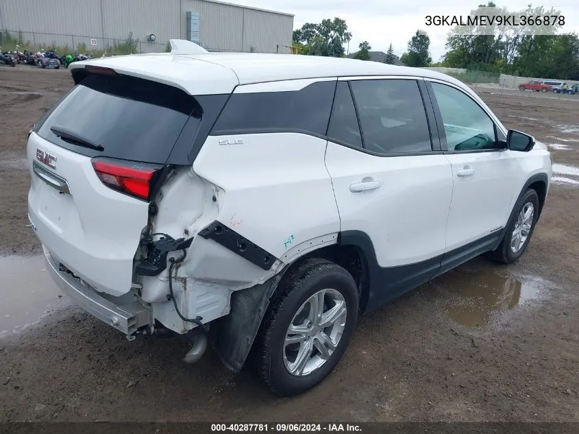 3GKALMEV9KL366878 2019 GMC Terrain Sle