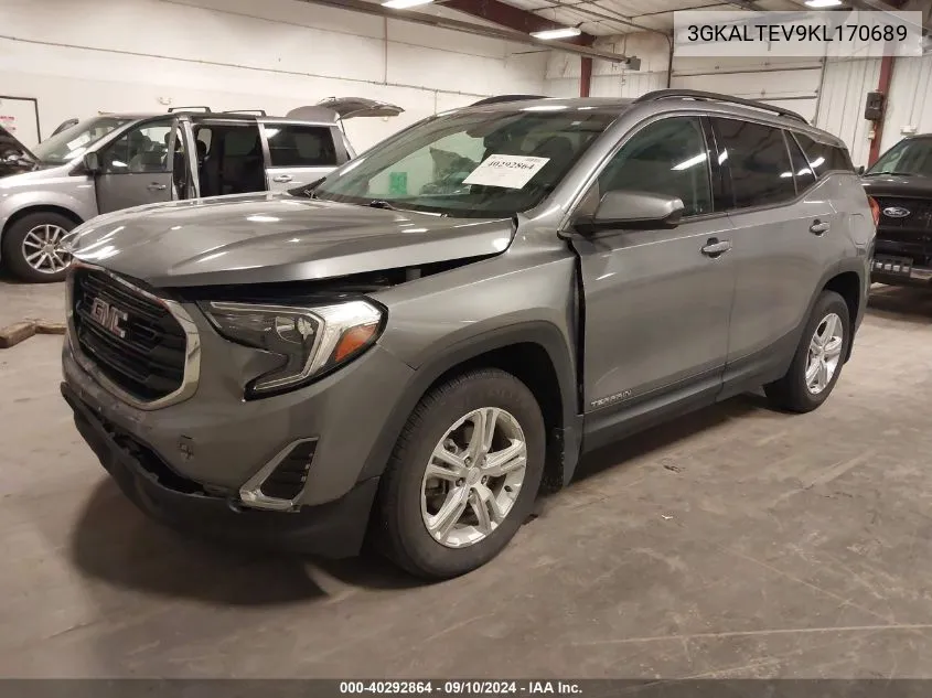 2019 GMC Terrain Sle VIN: 3GKALTEV9KL170689 Lot: 40292864