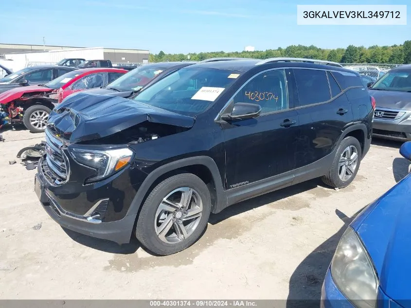 3GKALVEV3KL349712 2019 GMC Terrain Slt