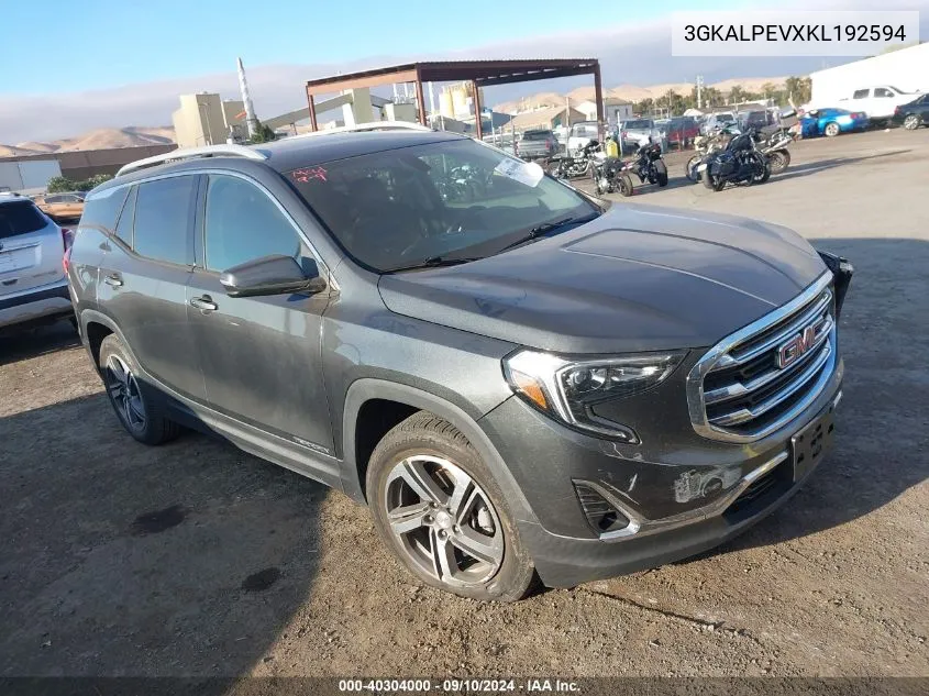 3GKALPEVXKL192594 2019 GMC Terrain Slt