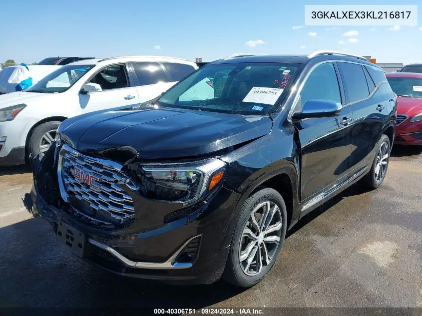 3GKALXEX3KL216817 2019 GMC Terrain Denali