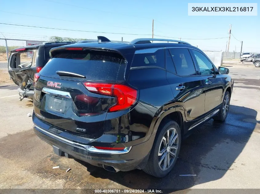 3GKALXEX3KL216817 2019 GMC Terrain Denali