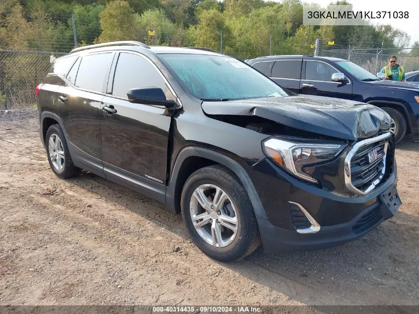 3GKALMEV1KL371038 2019 GMC Terrain Sle