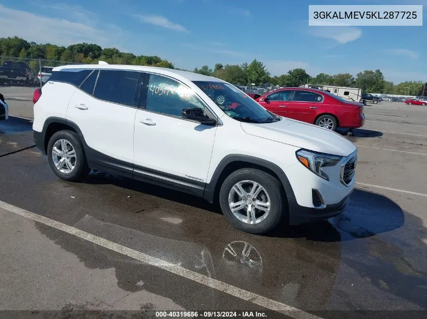 2019 GMC Terrain Sle VIN: 3GKALMEV5KL287725 Lot: 40319656