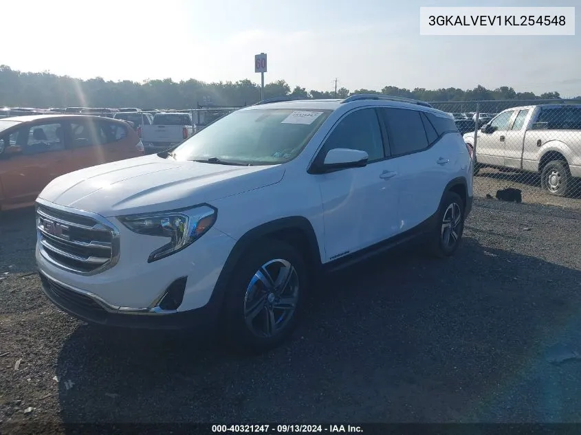 3GKALVEV1KL254548 2019 GMC Terrain Slt