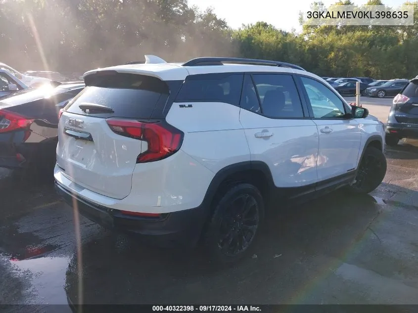 3GKALMEV0KL398635 2019 GMC Terrain Sle