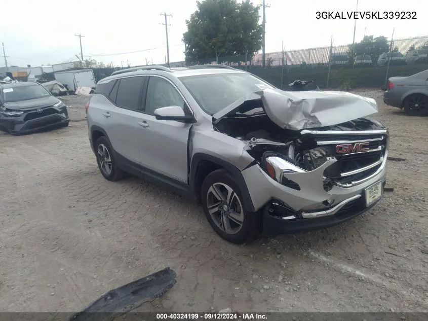 2019 GMC Terrain Slt VIN: 3GKALVEV5KL339232 Lot: 40324199