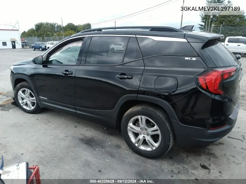 2019 GMC Terrain Sle VIN: 3GKALMEV2KL297189 Lot: 40325629