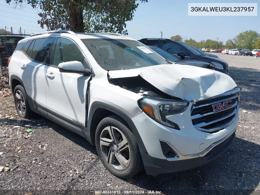 2019 GMC Terrain Slt Diesel VIN: 3GKALWEU3KL237957 Lot: 40331815