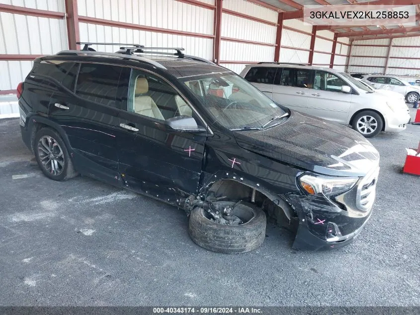 2019 GMC Terrain Slt VIN: 3GKALVEX2KL258853 Lot: 40343174