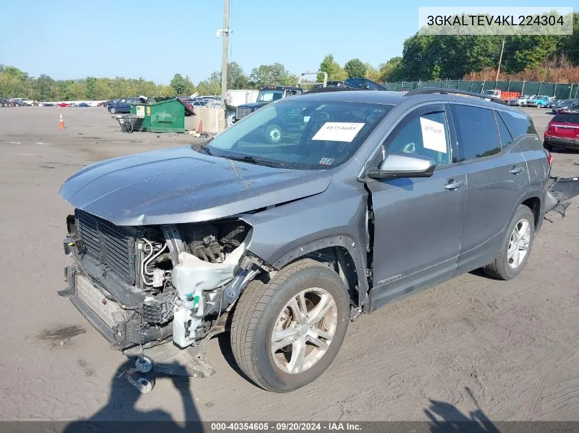 2019 GMC Terrain Sle VIN: 3GKALTEV4KL224304 Lot: 40354605