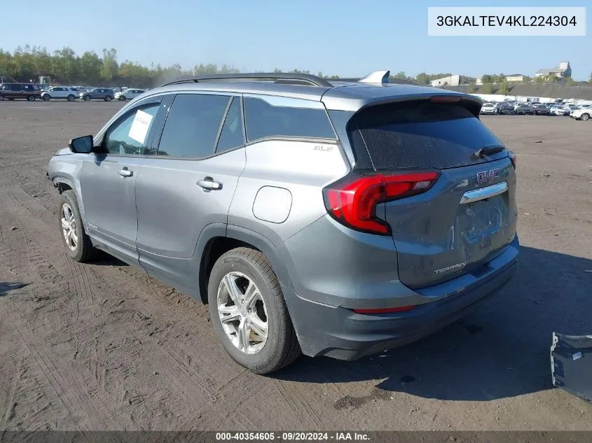 3GKALTEV4KL224304 2019 GMC Terrain Sle