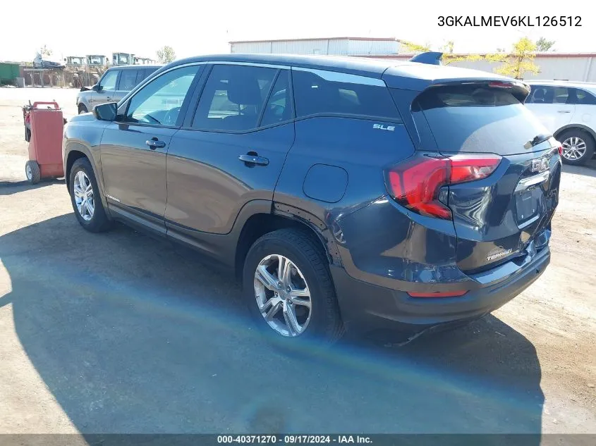 3GKALMEV6KL126512 2019 GMC Terrain Sle