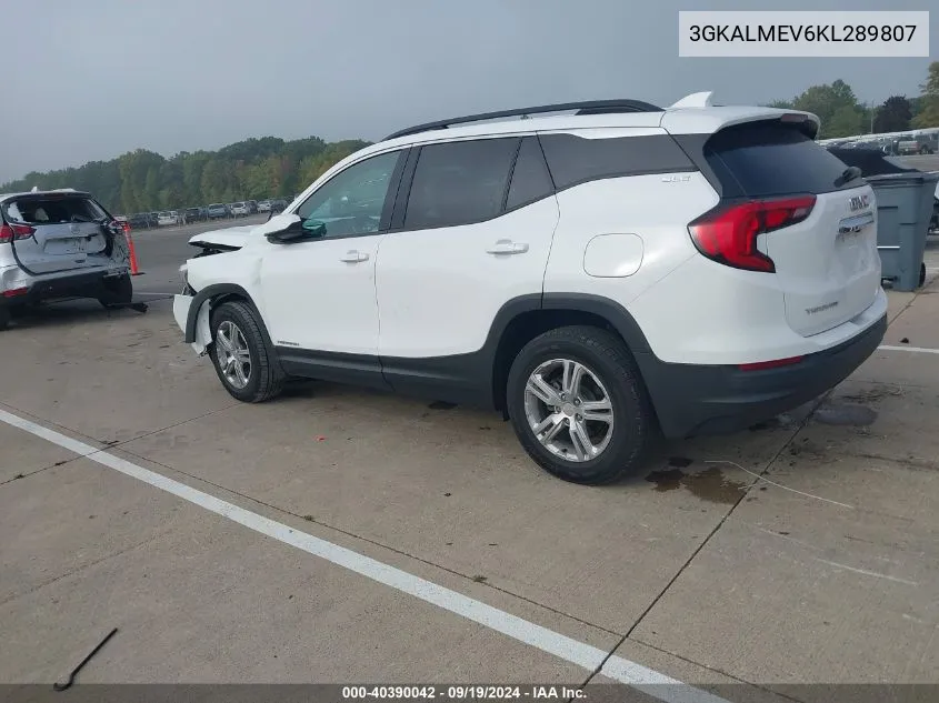 3GKALMEV6KL289807 2019 GMC Terrain Sle