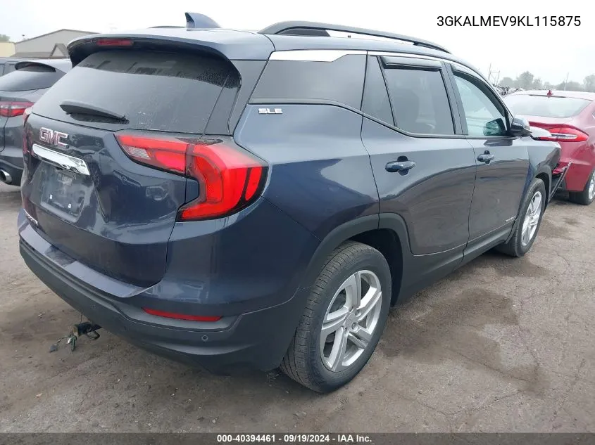 3GKALMEV9KL115875 2019 GMC Terrain Sle