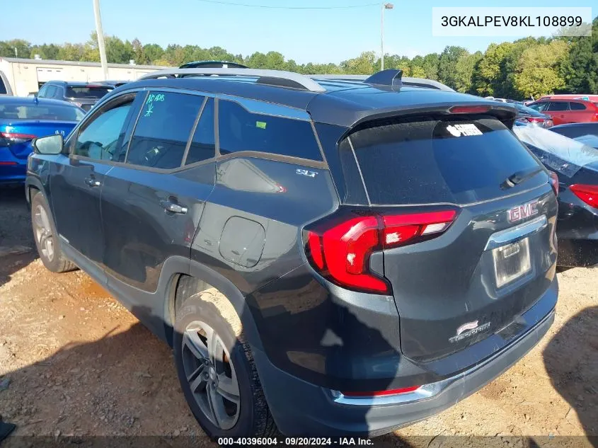 2019 GMC Terrain Slt VIN: 3GKALPEV8KL108899 Lot: 40396004