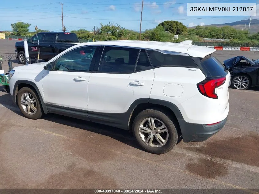 3GKALMEV0KL212057 2019 GMC Terrain Sle