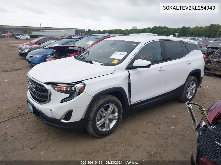 3GKALTEV2KL254949 2019 GMC Terrain Sle