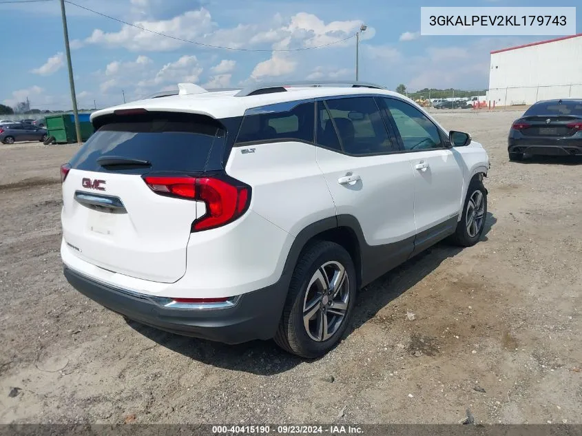 3GKALPEV2KL179743 2019 GMC Terrain Slt