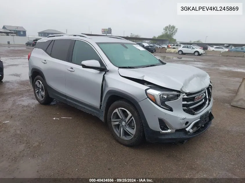 2019 GMC Terrain Slt VIN: 3GKALPEV4KL245869 Lot: 40434556