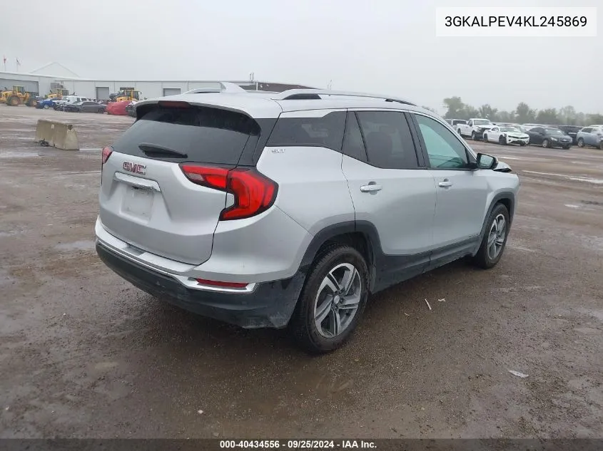 2019 GMC Terrain Slt VIN: 3GKALPEV4KL245869 Lot: 40434556