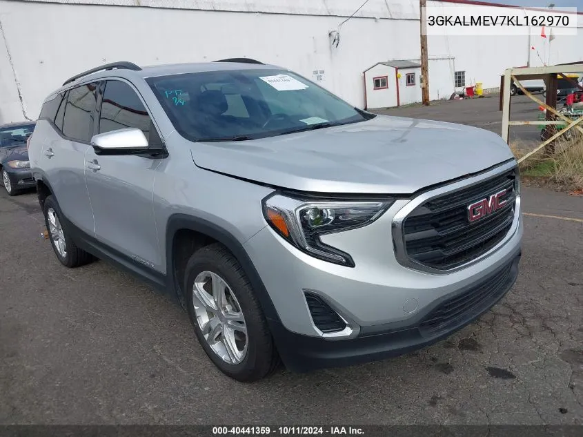 2019 GMC Terrain Sle VIN: 3GKALMEV7KL162970 Lot: 40441359