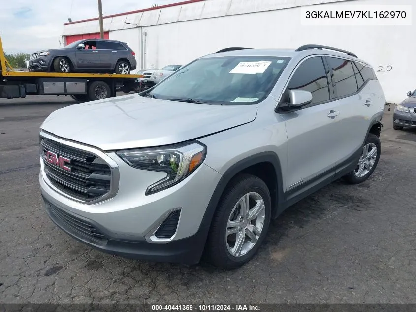 2019 GMC Terrain Sle VIN: 3GKALMEV7KL162970 Lot: 40441359